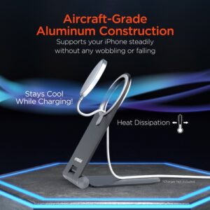 HyperGear MagView Stand for MagSafe Charger with Adjustable Angles - Image 5