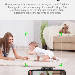 Robo 360 Rotation Smart AI Gimbal Live Video Record And Object Motion - Image 4