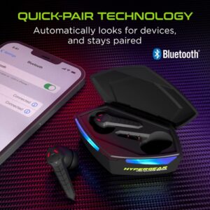 HyperGear CobraStrike True Wireless Gaming Earbuds with No Lag Audio - Image 7