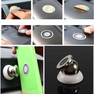 Magnetic Car Cell Phone Holder Mount Dash 360 Rotating For iPhone GPS - Image 7