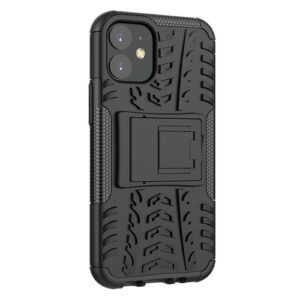 AMZER Hybrid Warrior Dual Layer Kickstand Case for Apple iPhone 12 - Image 4