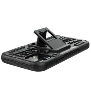 AMZER Hybrid Warrior Dual Layer Kickstand Case for Apple iPhone 12 - Image 8