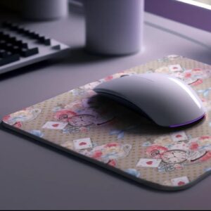 Wonderland Pattern Non-Slip Computer Mousepad Mouse Pad - Image 3