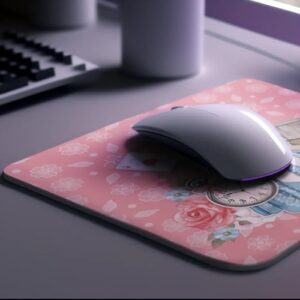 Wonderland Pattern Non-Slip Computer Mousepad Mouse Pad - Image 3