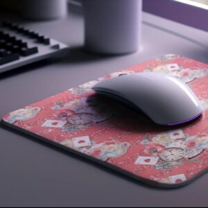 Wonderland Pattern Non-Slip Computer Mousepad Mouse Pad - Image 3