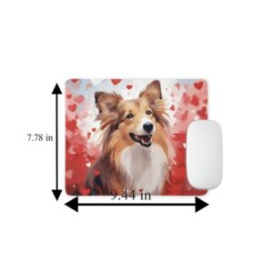 Sweetheart Dog Shetland Sheepdog Non-Slip Rubber Mousepad - Image 2