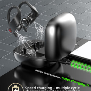 Led Display Wireless Headphones TWS Stereo Earbuds - Image 6