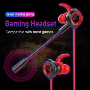 Ninja Dragons G2000 3.5mm Gaming Earphones with Extension Microphone - Image 5