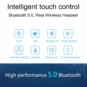 Wireless charging Bluetooth i10 TWS for Iphone12 Huawei Xiaomi - Image 3