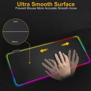 Ninja Dragons RGB Gaming 1 Touch Light Up Mouse Pad - Large Size - Image 9