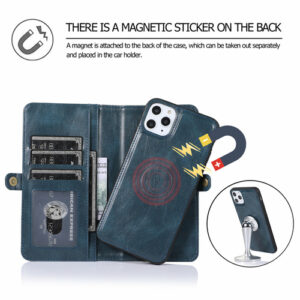 Magnetic Card Holder Wallet Case for iPhone - Image 6